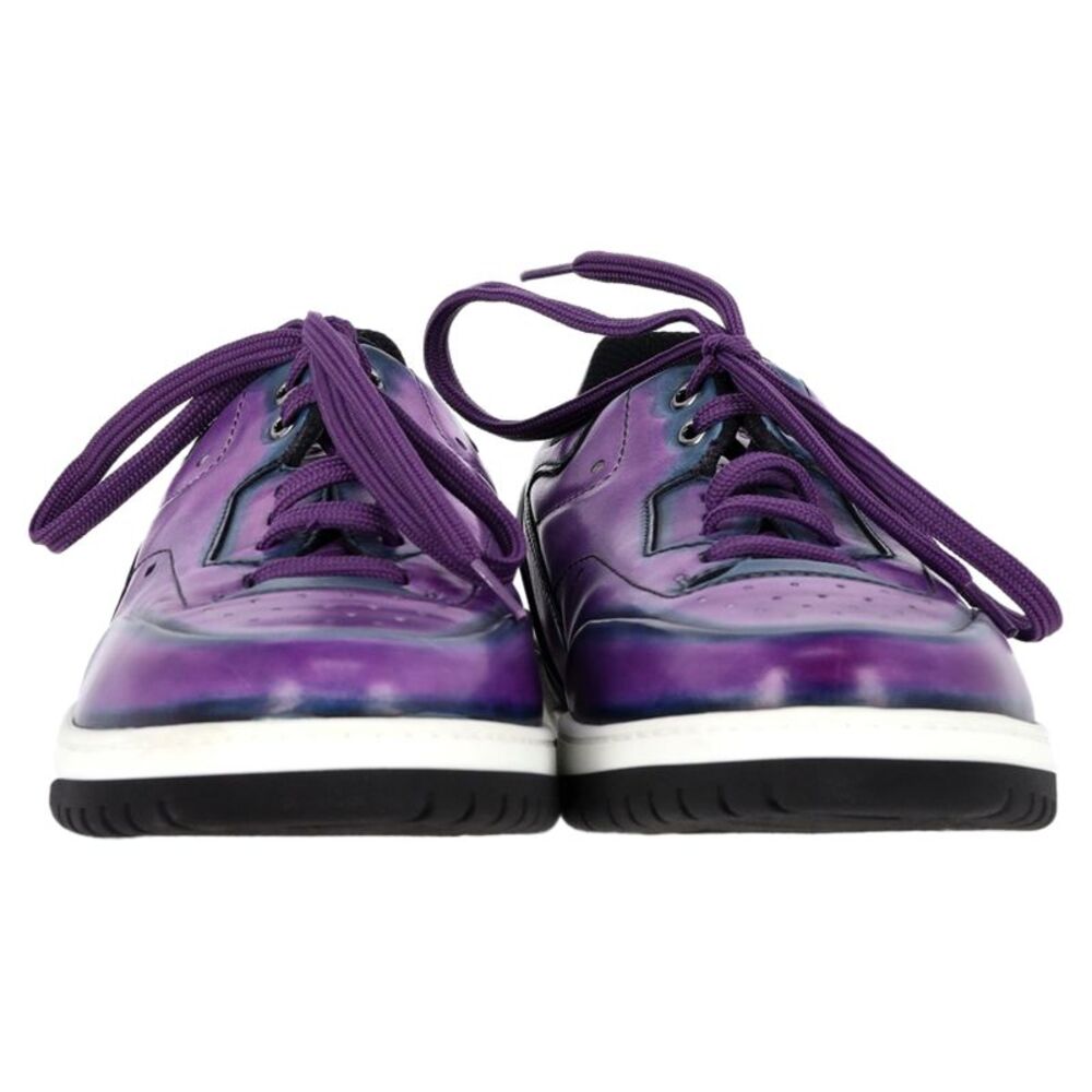 Purple Men's Sneakers - Picture 2 of 8